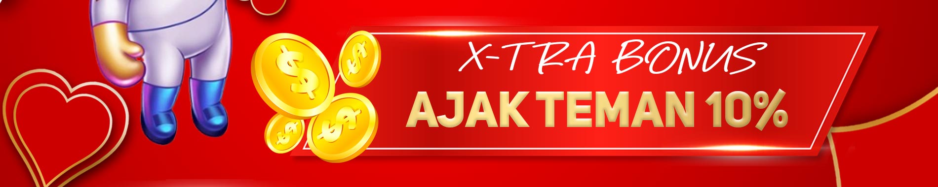 Extra Bonus Refferal 10%